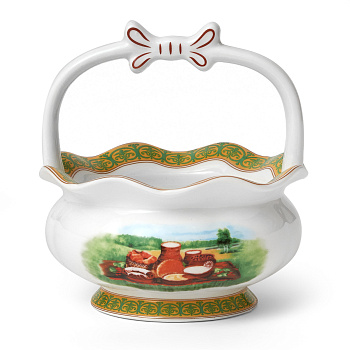 Конфетница "Зеленый луг"